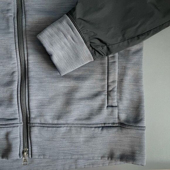 Lululemon Revolution Bomber Heathered Jay Grey / Black Size L - Picture 10 of 13